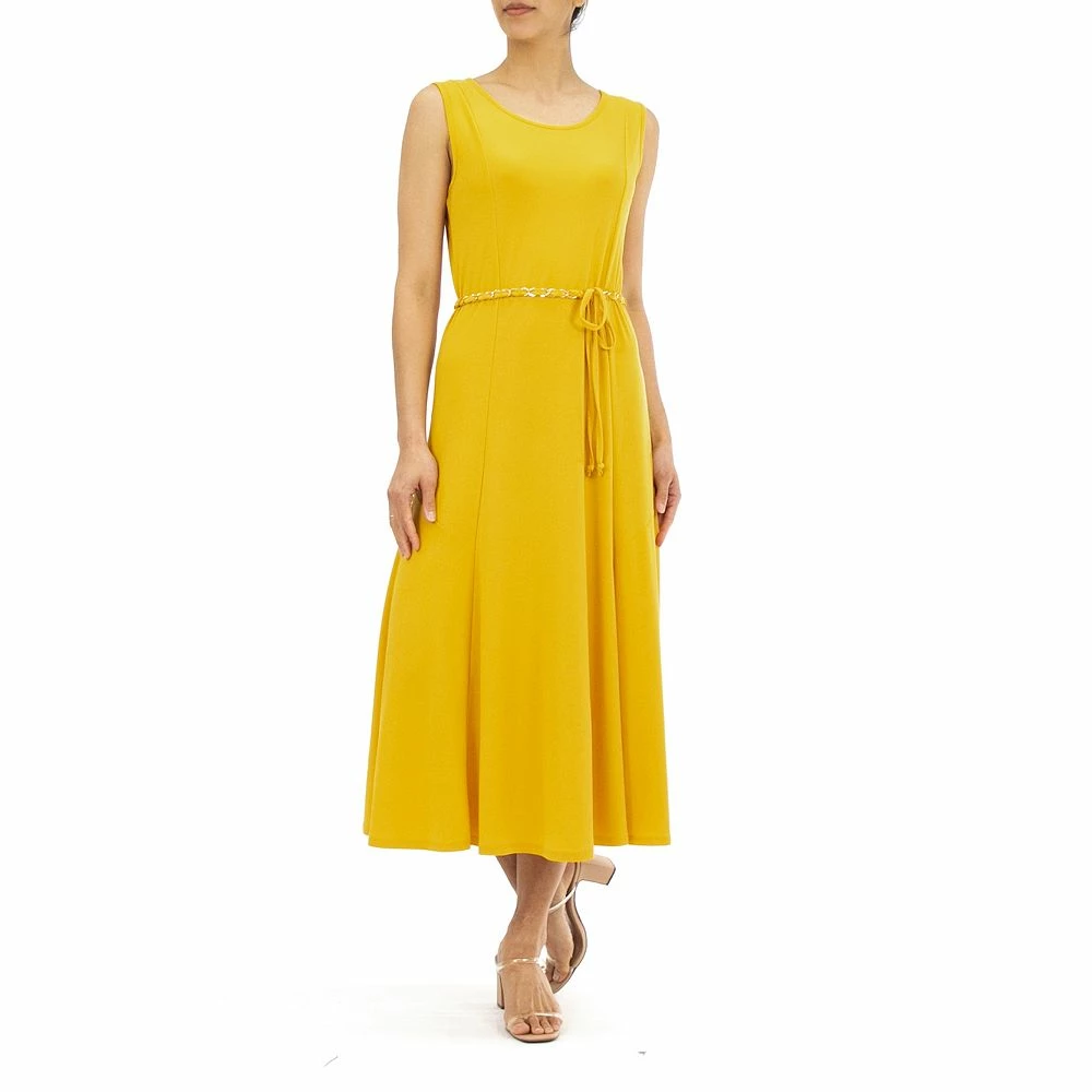 Women's Nina Leonard A-Line Midi Tank Dress - Image 11