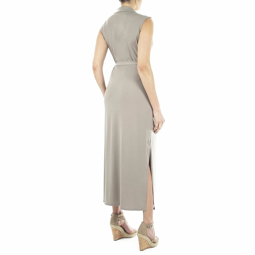 Women's Nina Leonard Maxi Shirtdress - Image 4