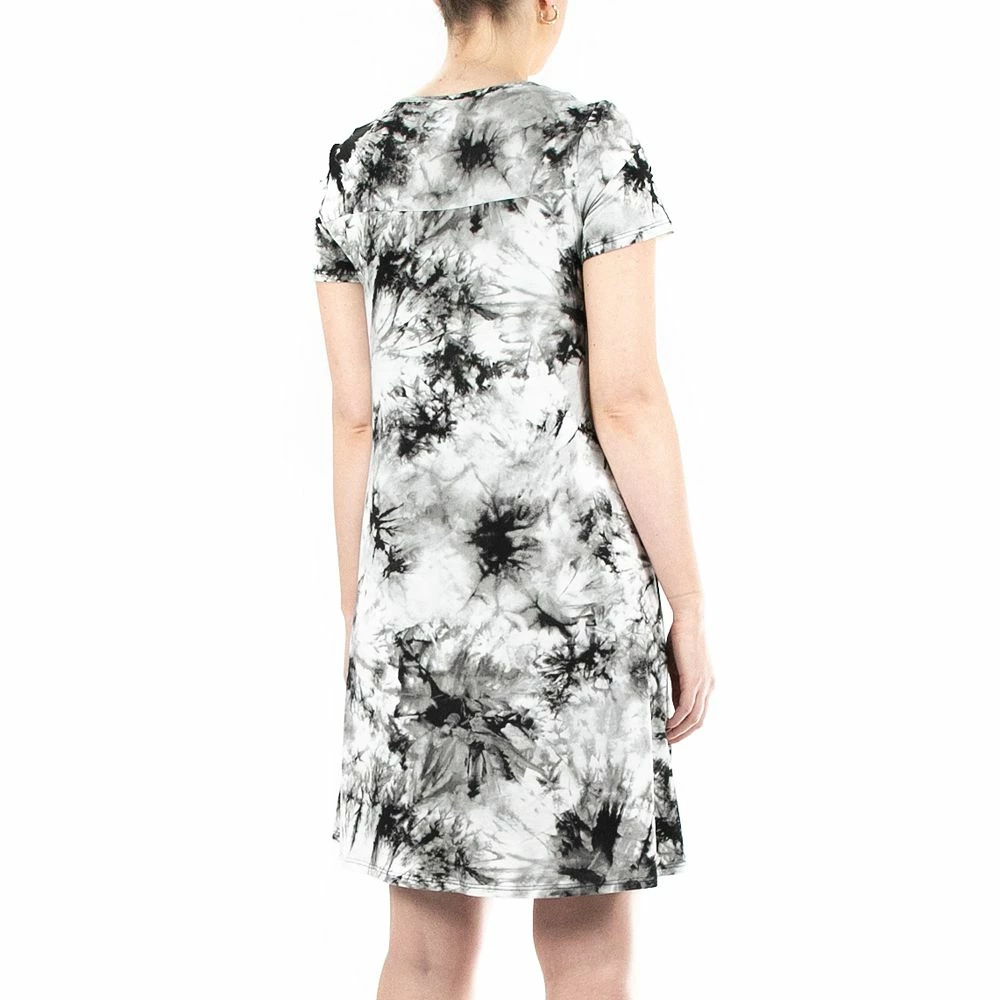 Women's Nina Leonard Print T-Shirt Dress - Image 4