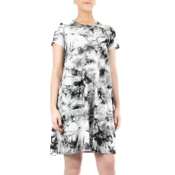 Women's Nina Leonard Print T-Shirt Dress