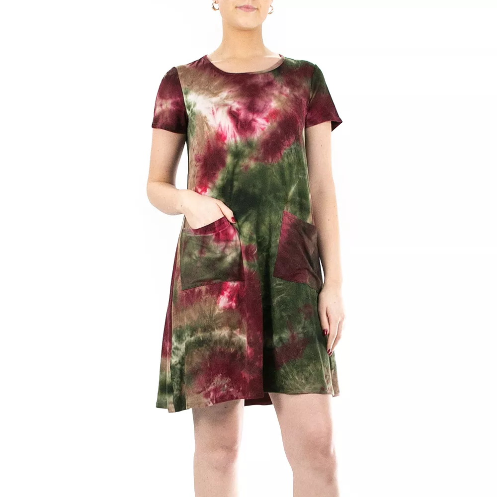 Women's Nina Leonard Print T-Shirt Dress - Image 2