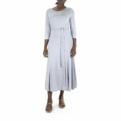 Women's Nina Leonard Sylvia Pleated Midi Dress