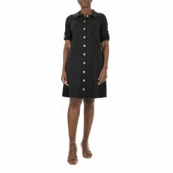 Women's Nina Leonard Shift Shirt Dress