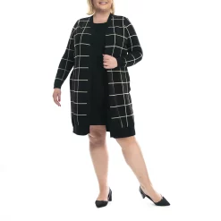 Plus Size Nina Leonard Sweater Dress