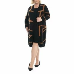 Plus Size Nina Leonard Sweater Dress