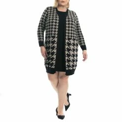 Plus Size Nina Leonard Sweater Dress