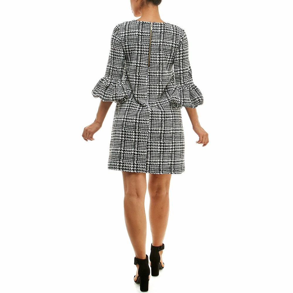 Women's Nina Leonard Jacquard Dress - Image 2