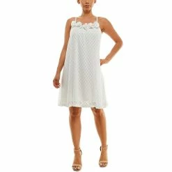 Women's Nina Leonard Chiffon Float Dress